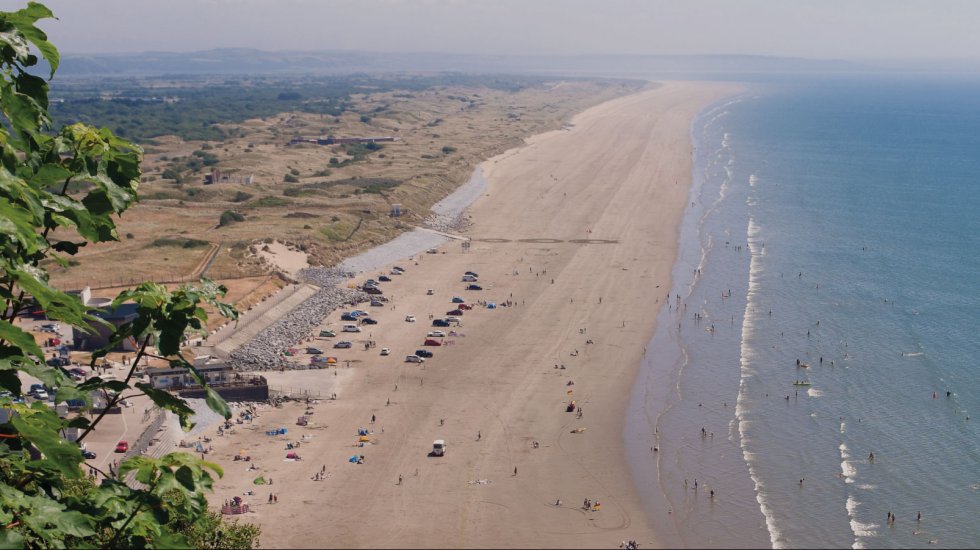 Pendine Sands, Carmarthenshire, Wales